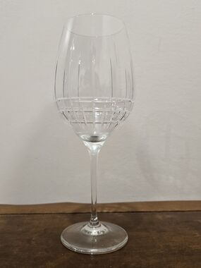 Ralph Lauren Crystal Wine Glass Etched RL Base - Replacement Stemware